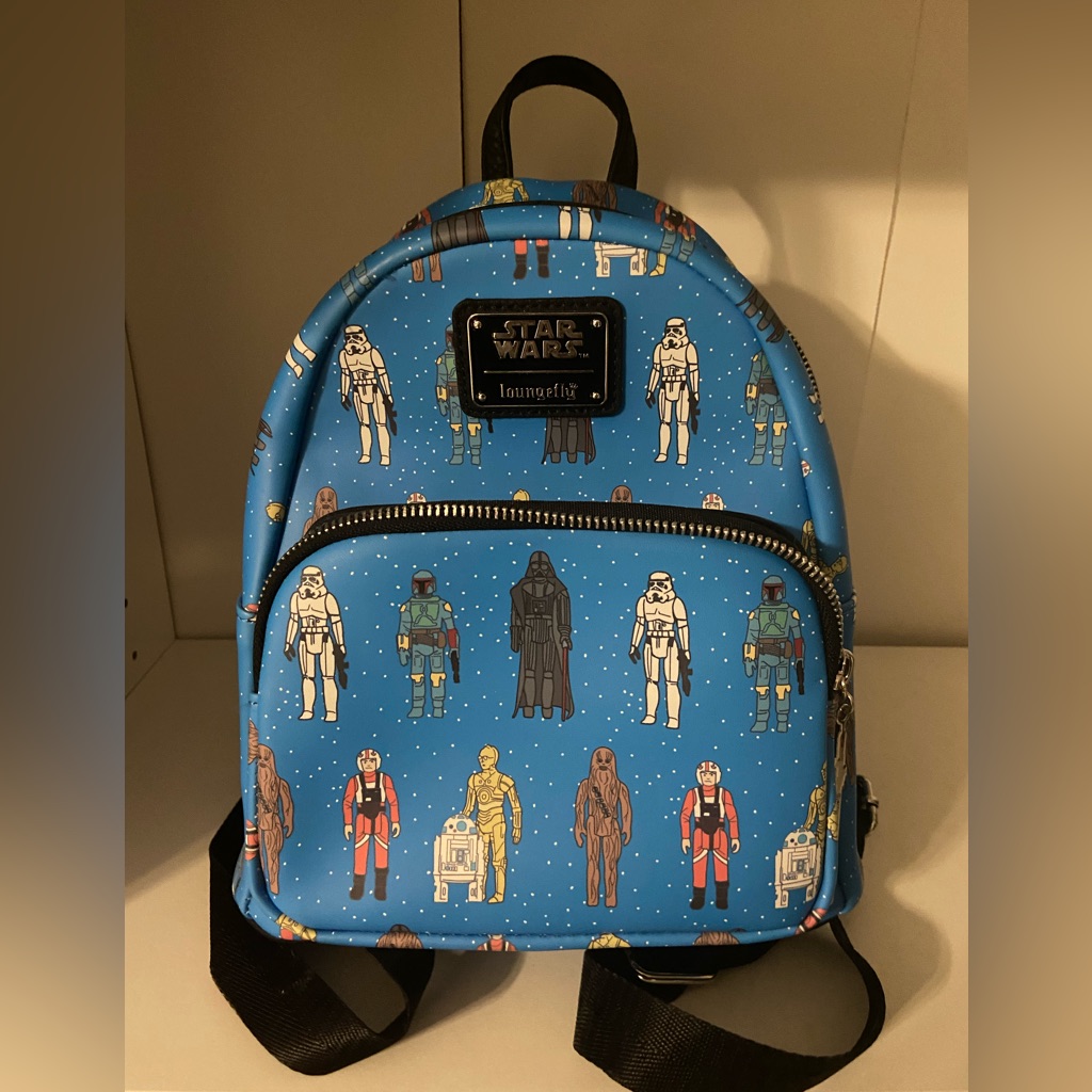 Star Wars Action Figure Loungefly Mini Backpack